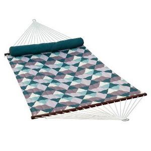 13' Quilted Hammock with Matching Pillow - Teal - Algoma