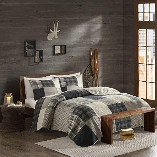 Woolrich Winter Hills Quilt Mini Set Cal King Tan, King King