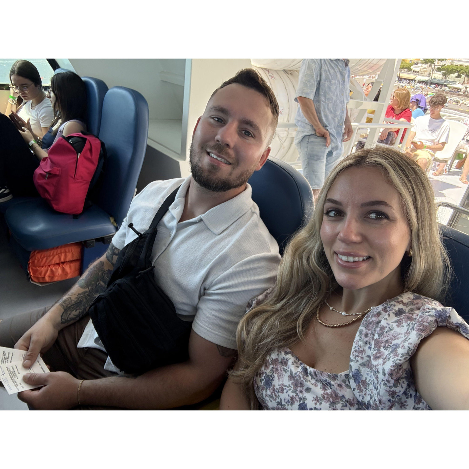 Cruising from Positano to Amalfi