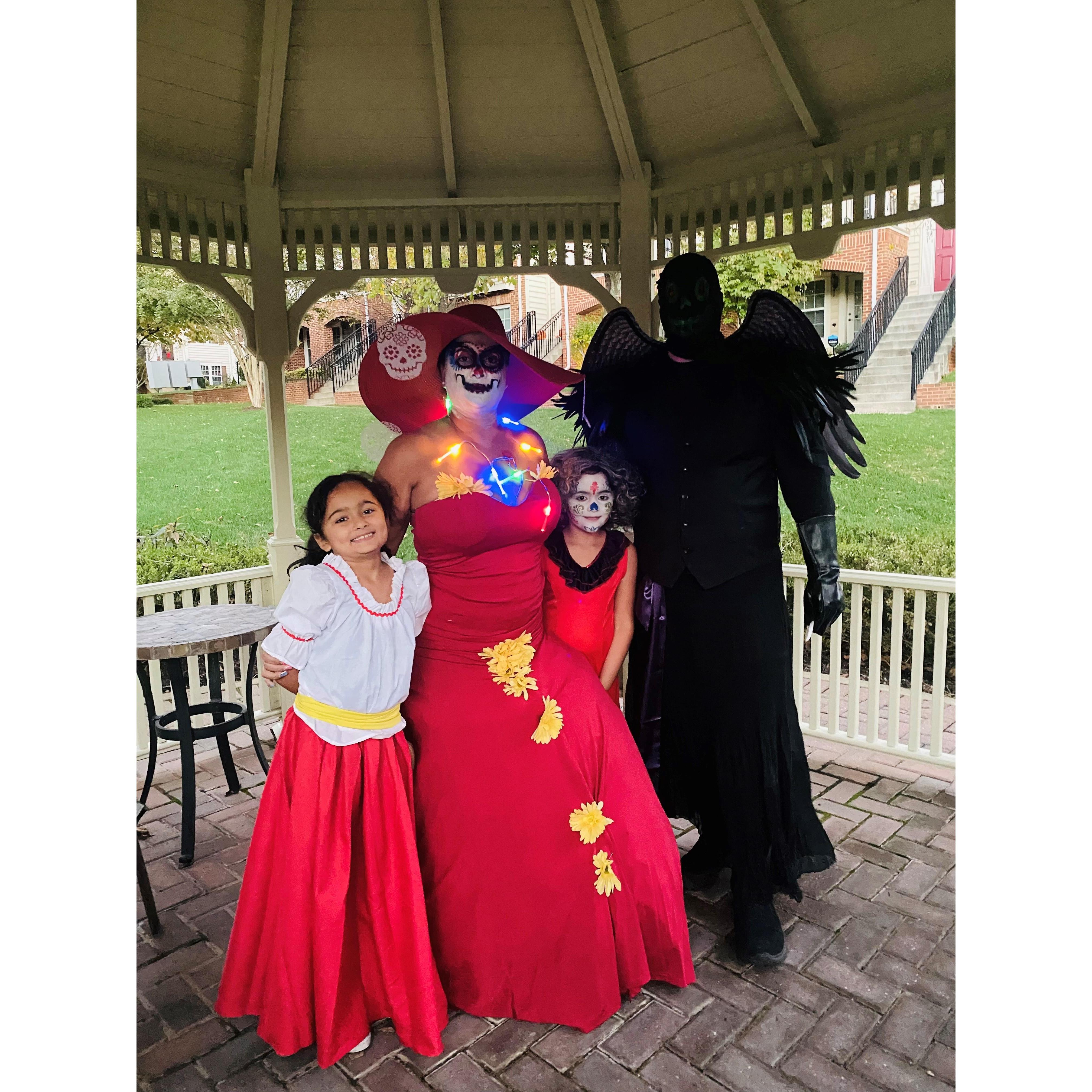 "Book of Life" characters Halloween 2021.