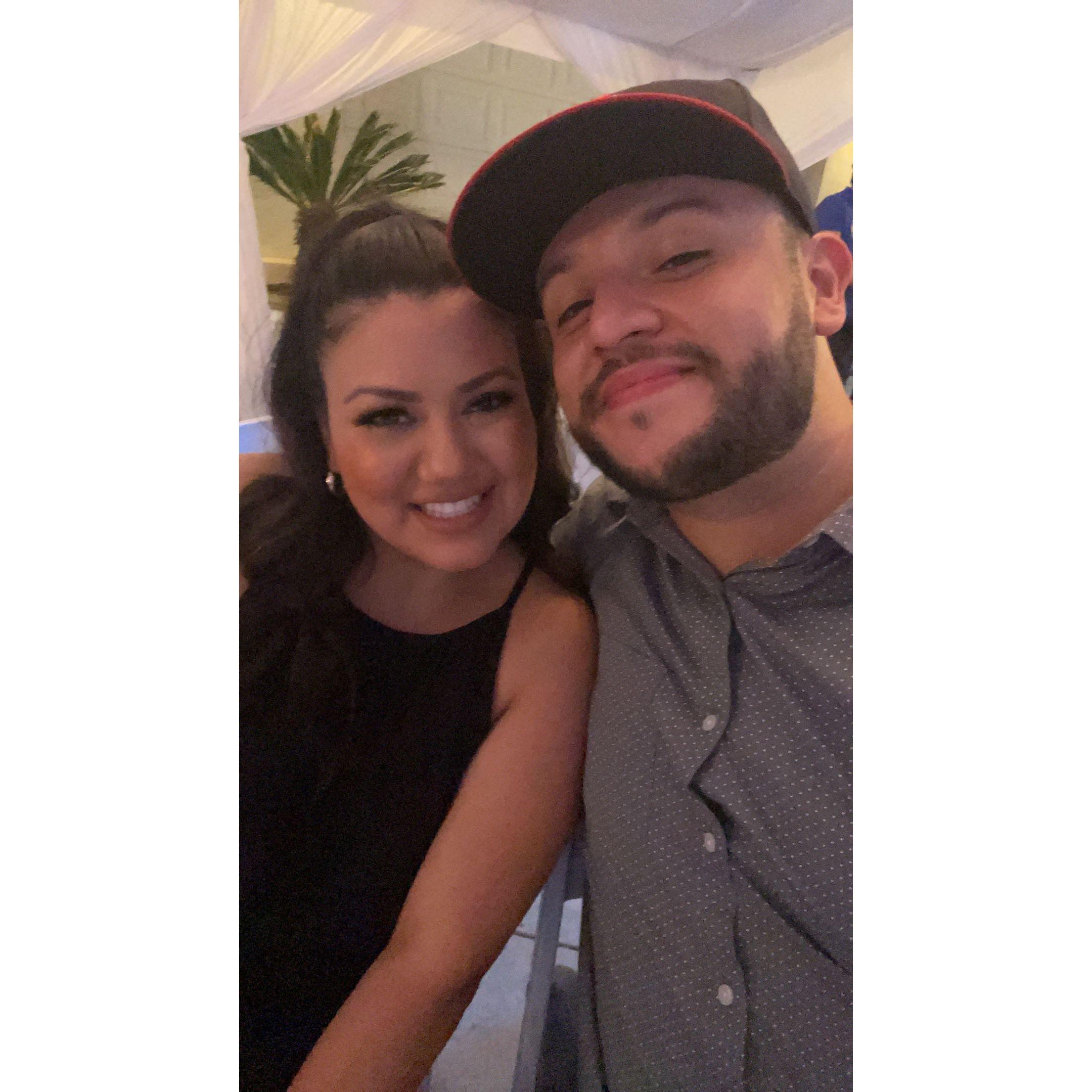 Enjoying family parties together