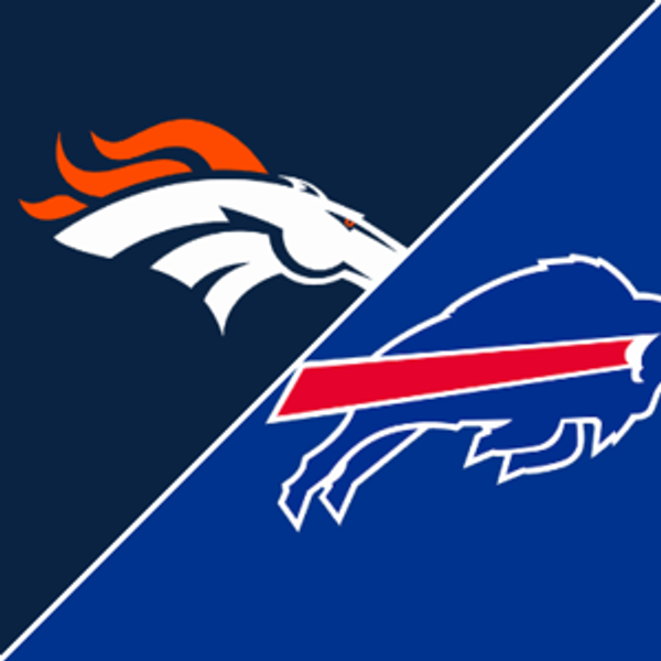 Broncos-Bills Game at Mile High Stadium