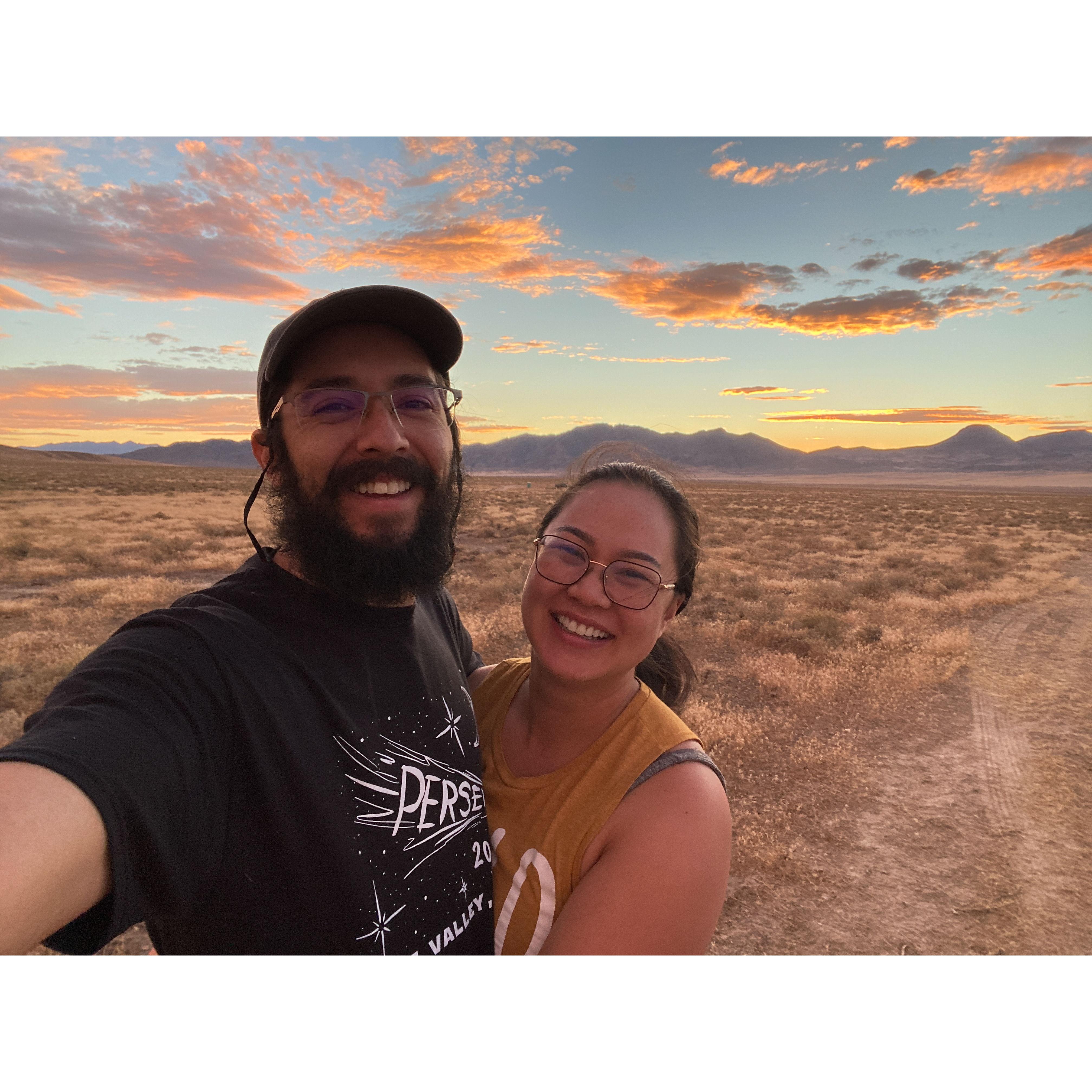 Our last photo before we became engaged.