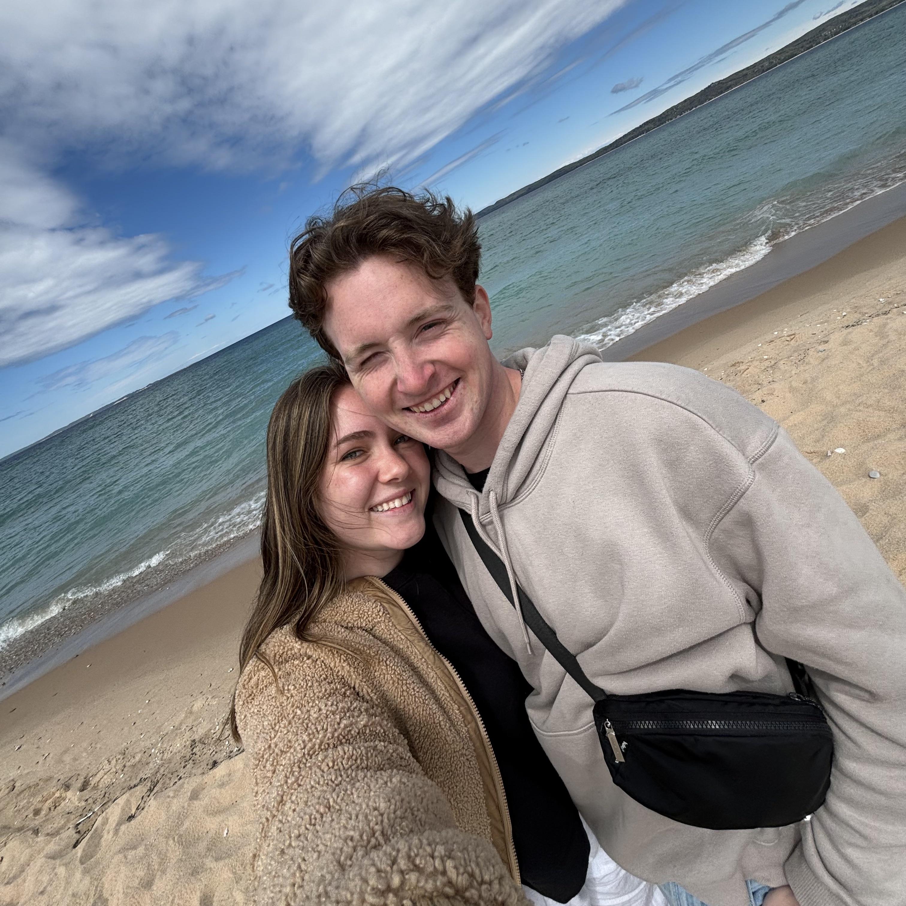 Lauren's first time in Michigan