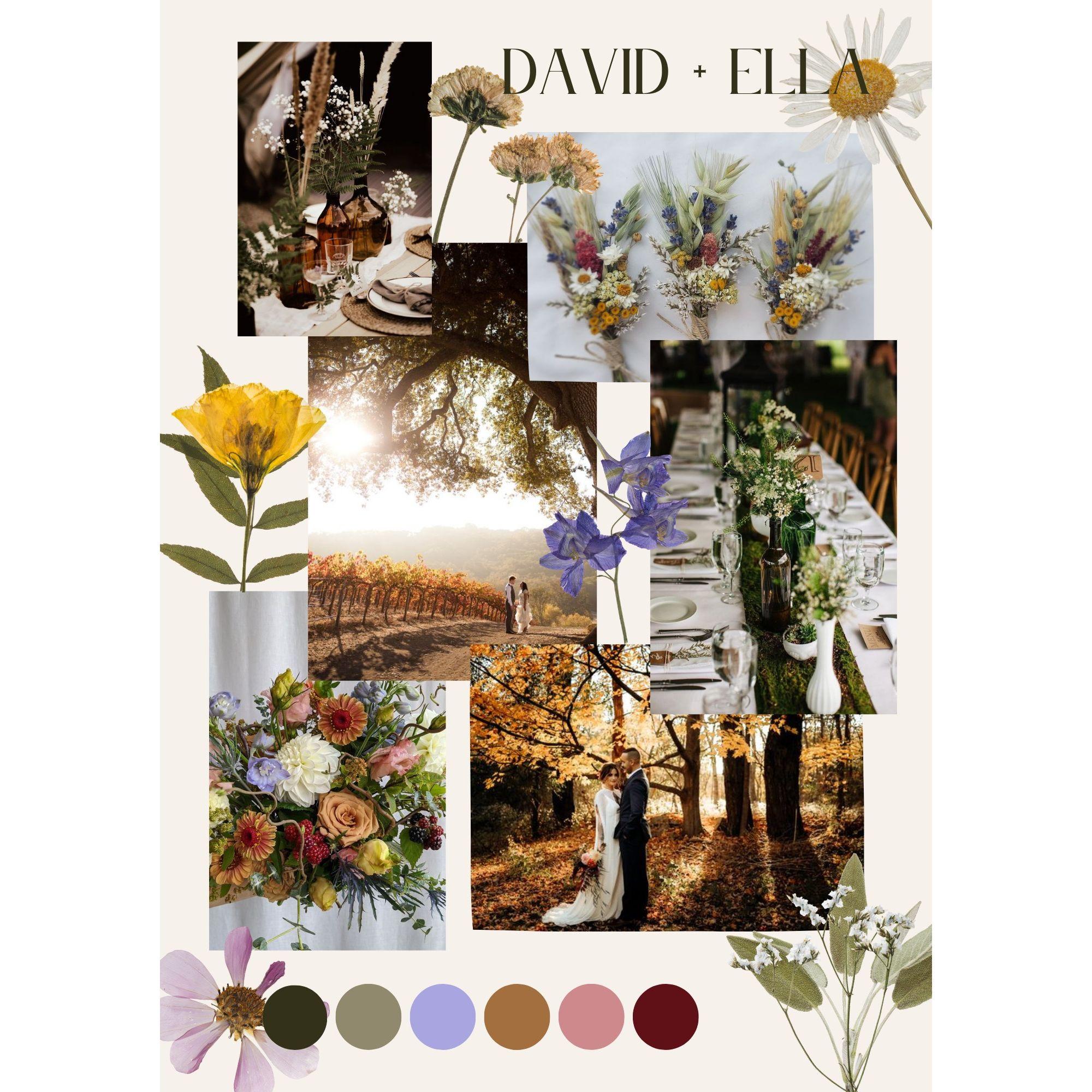 Our wedding mood board!