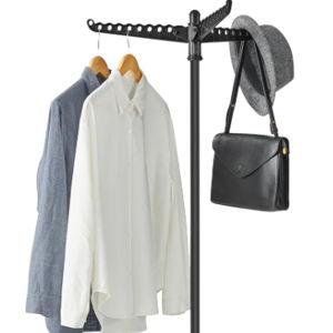 SONGMICS Clothes Drying Rack, Black, 1 tier