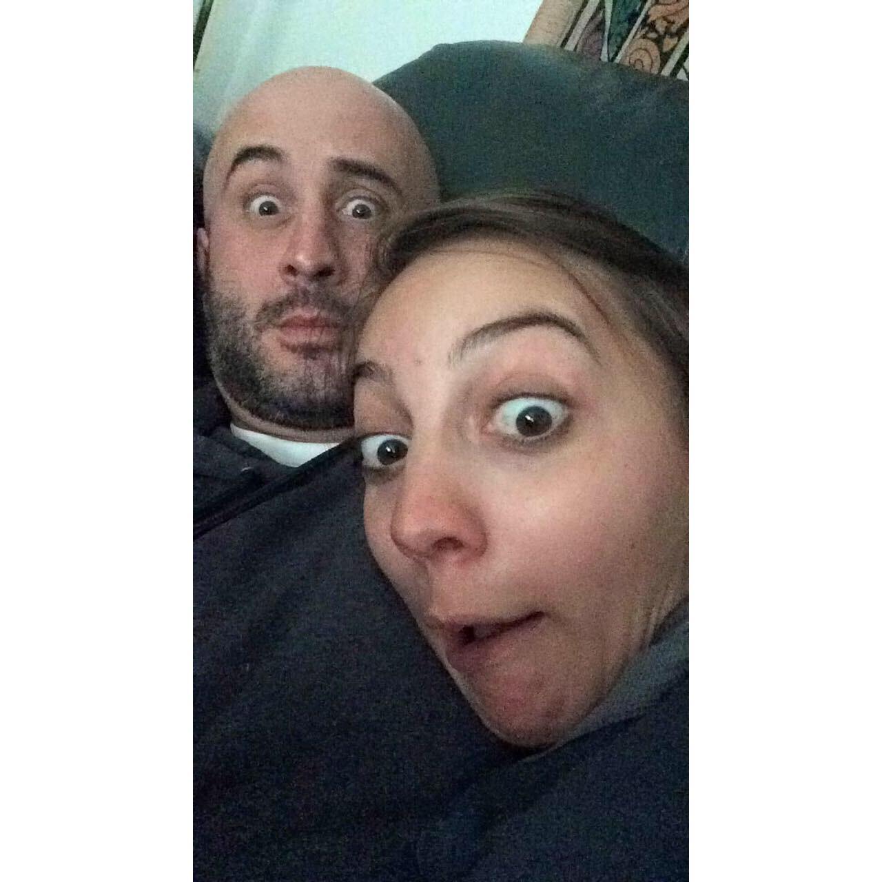 After our first date.