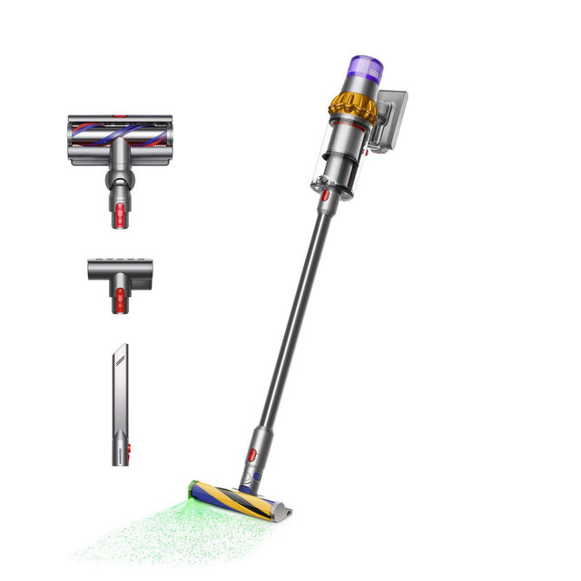 Dyson V15 Detect cordless vacuum | Yellow/Nickel