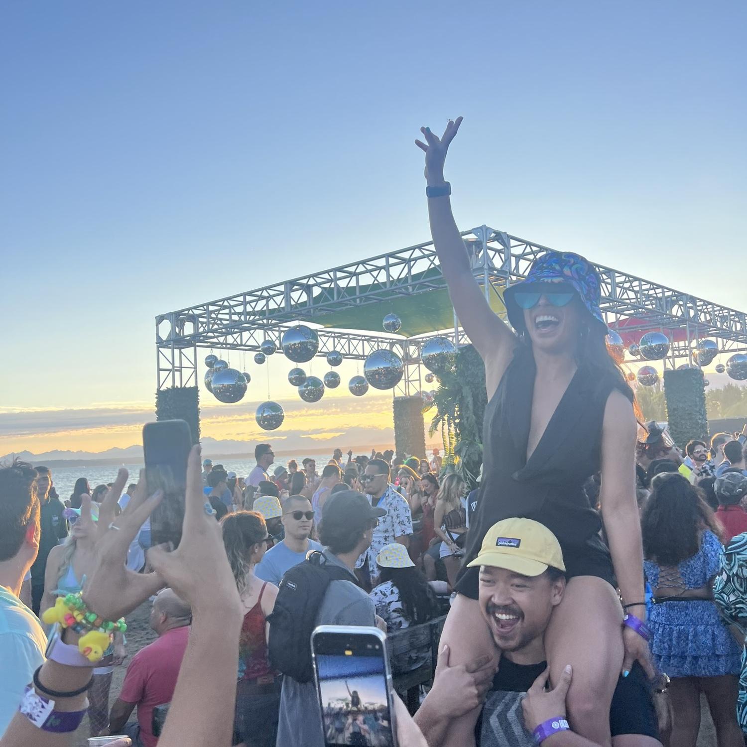Music has been such an integral part of our relationship and we have shared so many fun memories going to festivals.