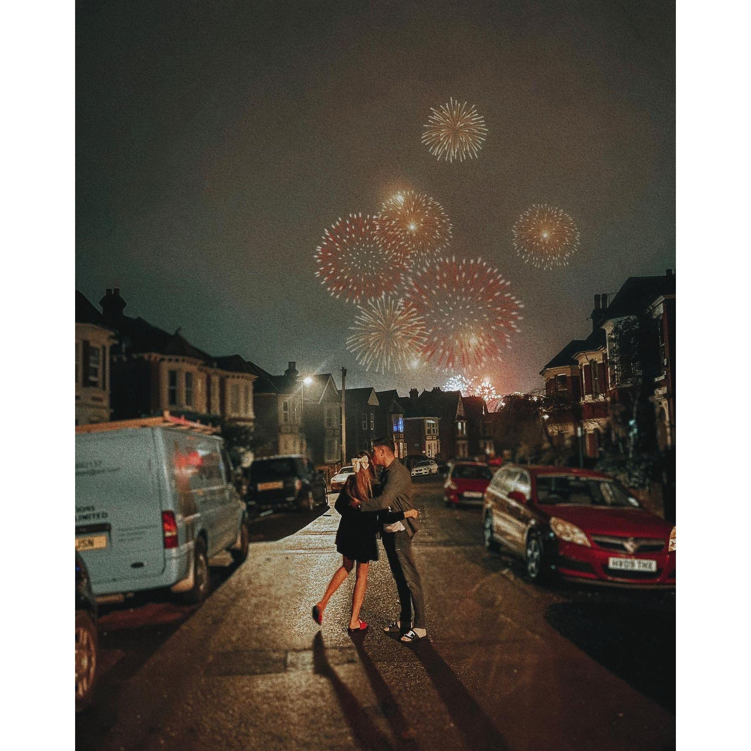 2021 spre 2022- Primul Revelion în vizită la el, în UK.