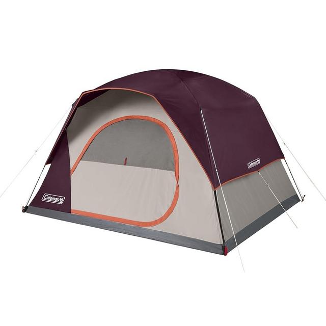 Coleman Skydome Tent with 5 Minute Setup, 4-Person Weatherproof Tent with Rainfly & Carry Bag, 20% More Headroom Than Traditional Canopies
