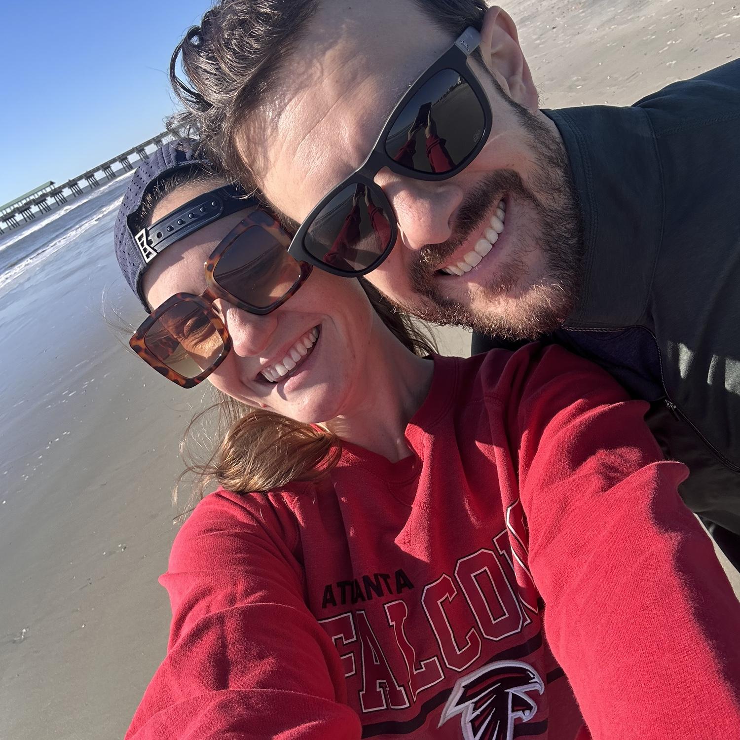 Folly Beach selfie :)