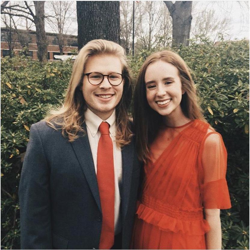 We love dressing up! Fun fact: Will planned the formal we attended that night. It was the best!
