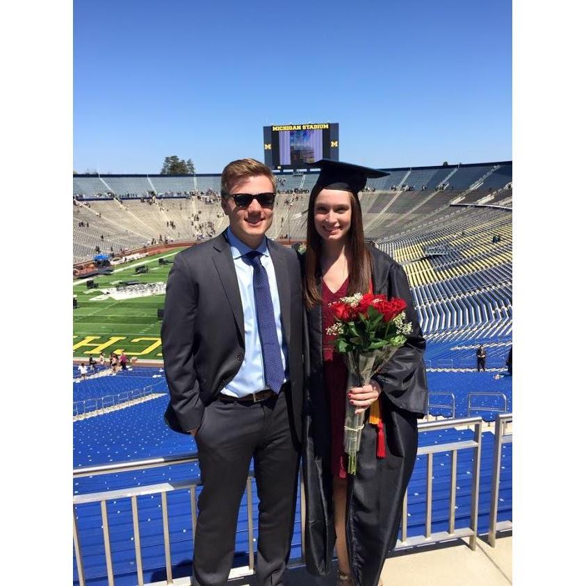 Sarah's Graduation 2015
University of Michigan