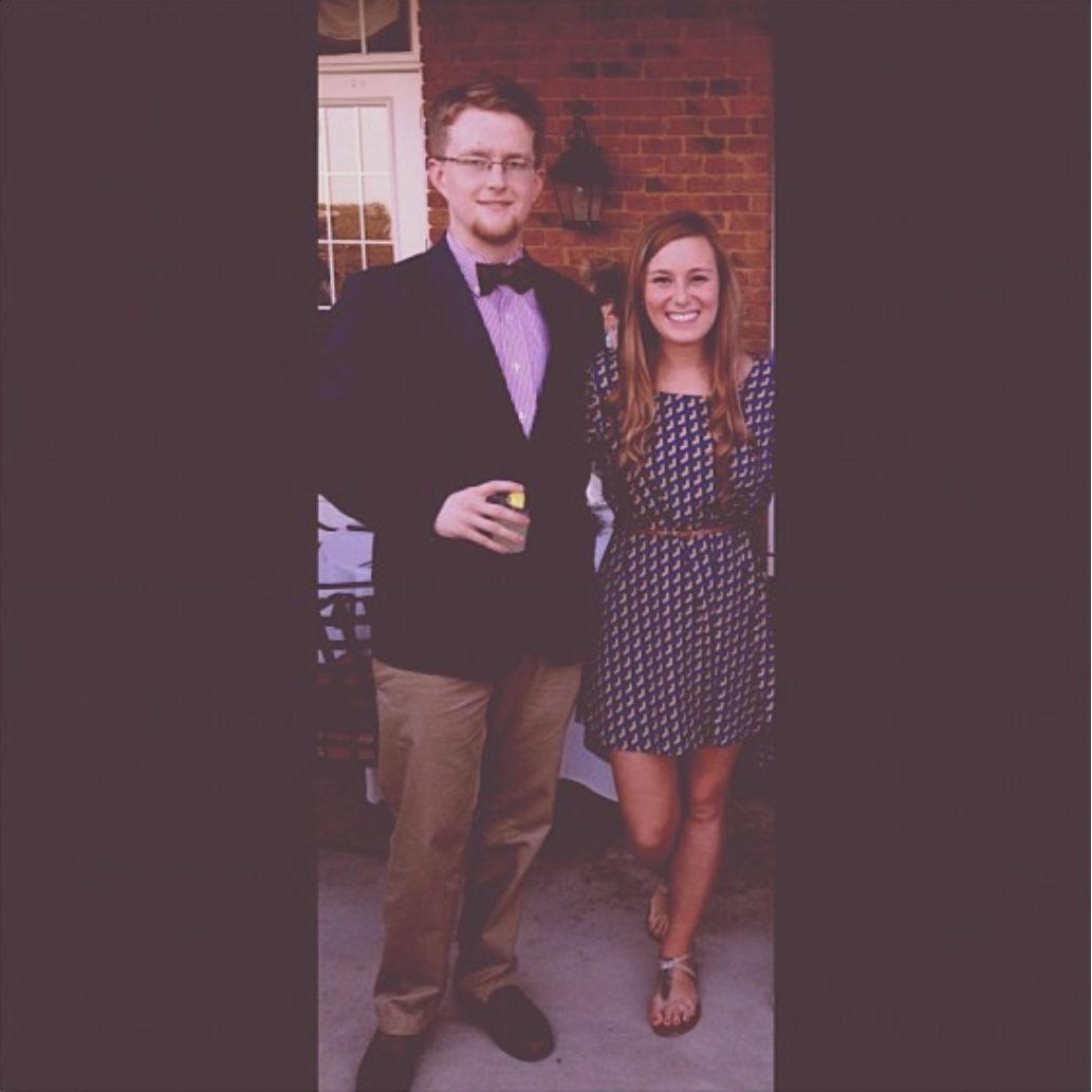 One of our first photos together and is still Cole's instagram profile picture. Todd and Laura's wedding, 2012.