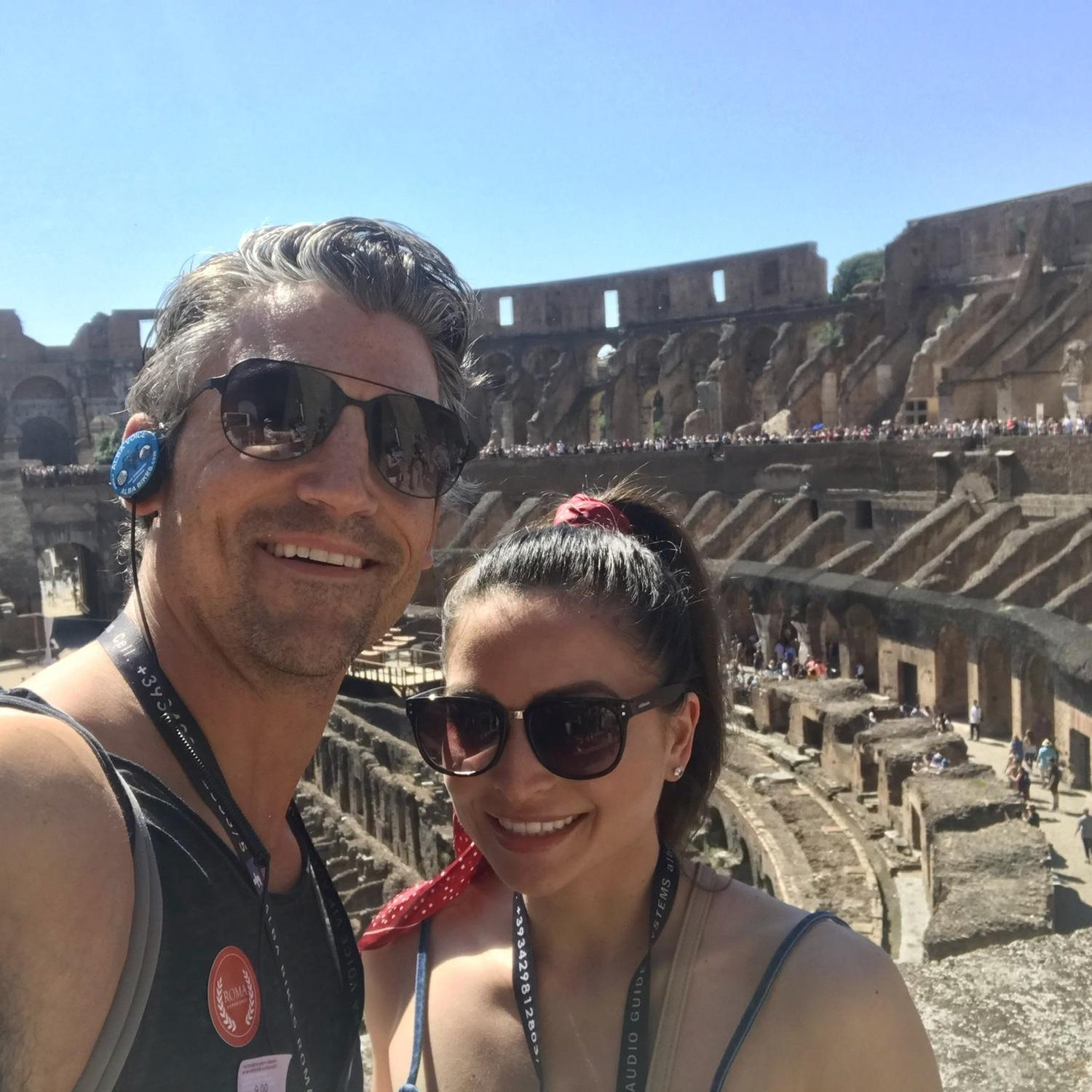 Inside the Colosseum