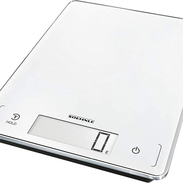 Soehnle Page Profi 300, Digital Food Scale for Cooking and Meal Prep, Kitchen Weighing Scale with LCD Screen, Food Scales Weighing up to 20 kg