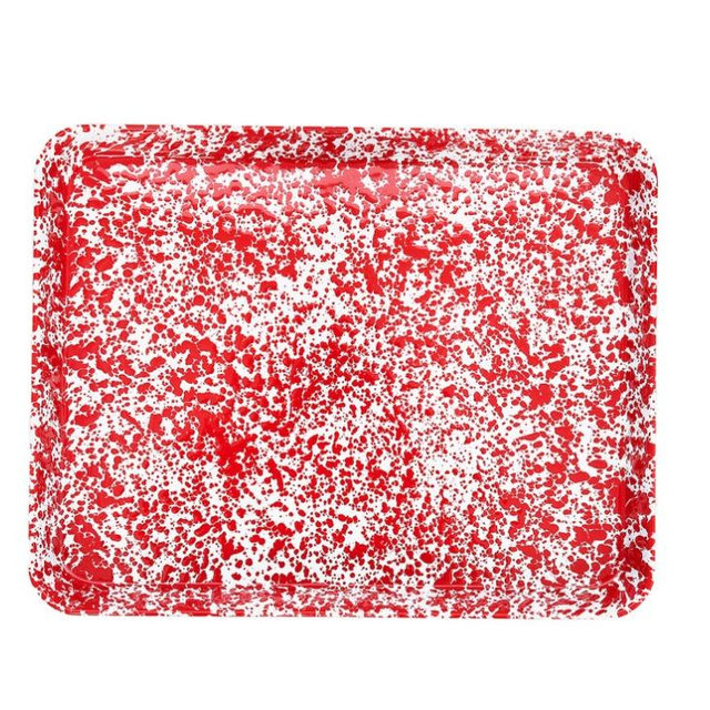 Splatter Large Rectangle/Jelly Roll Tray