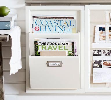Daily Organization System - Hanging Letter Bin - Gray