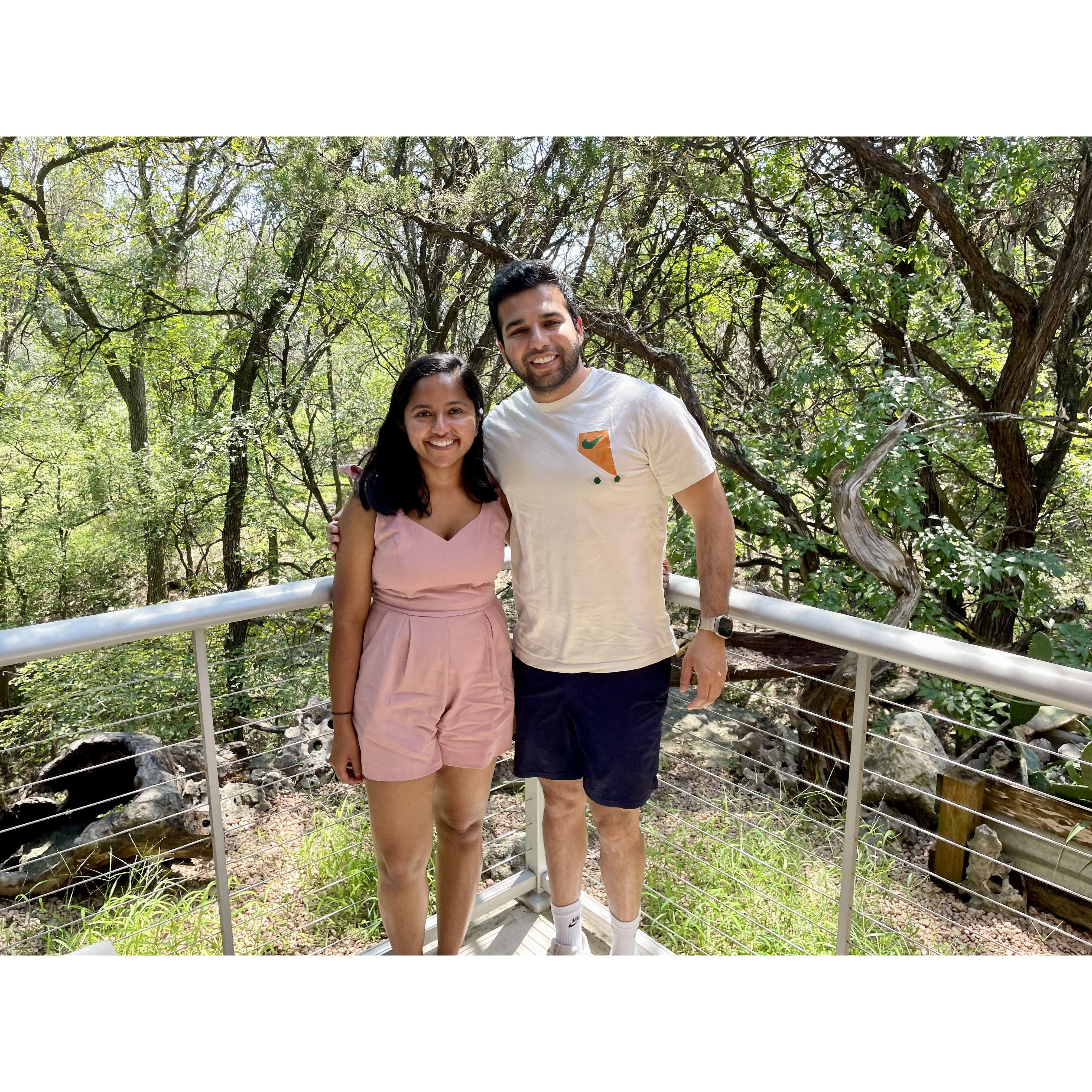 Tree house brunch in Wimberly, TX