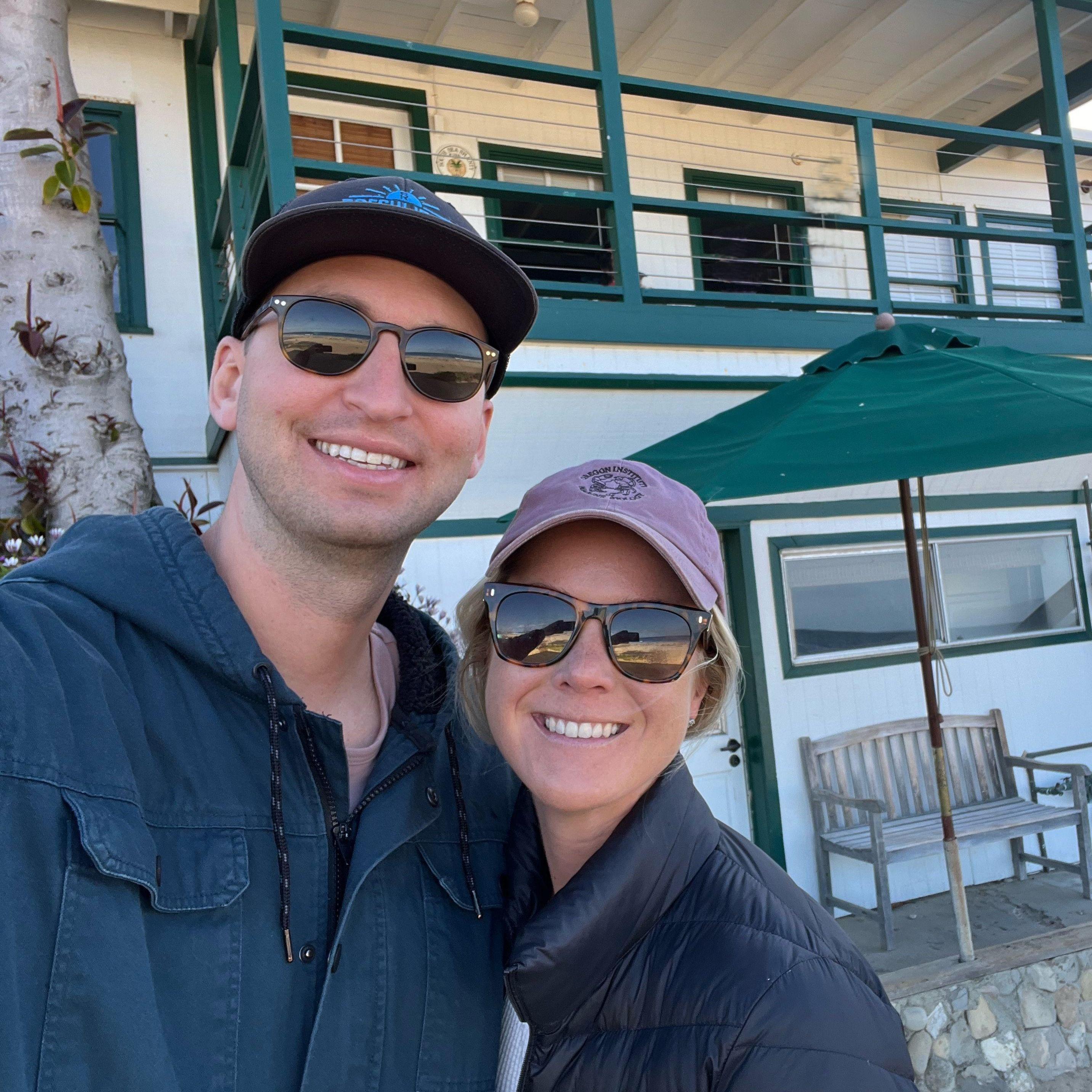 March 10th, 2022 - We stayed at the historic Crystal Cove Beach Cottages...little did we know we would get married here 3 years later.