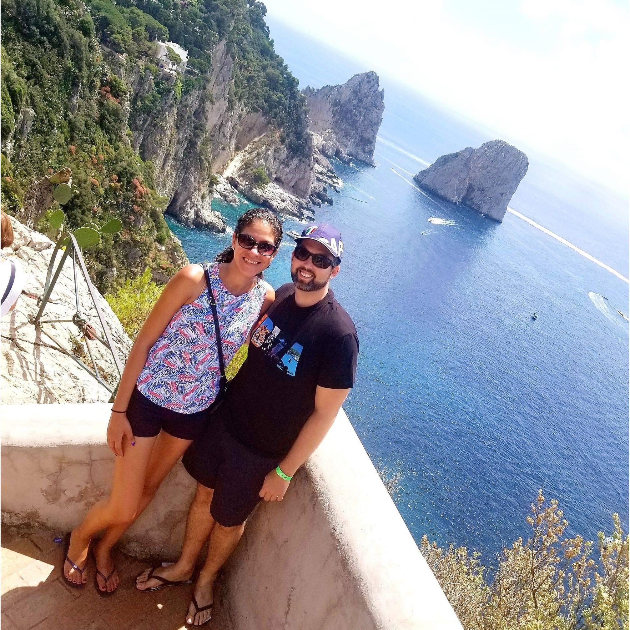 We couldn't help but do more island hoping in Italy, with our visit to Capri.