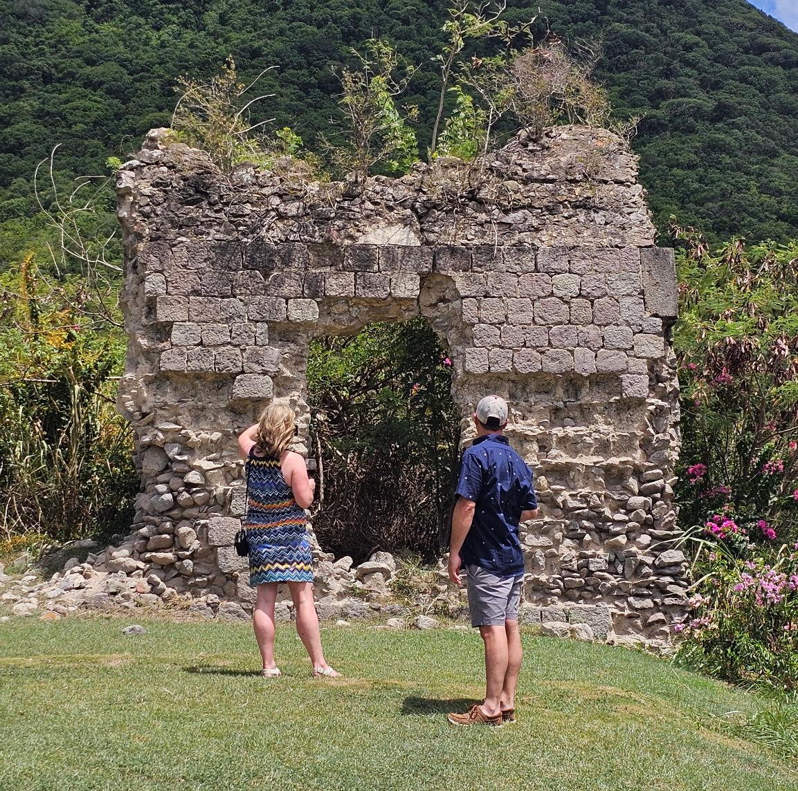 Unbeknownst to Caitlin, Matt was scoping out the perfect location for the proposal...