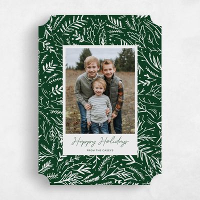 Green Ticket Holiday Card - Fallbrook