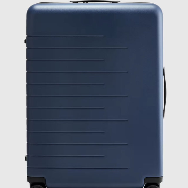 Expandable Large Check-In Suitcase - Navy
