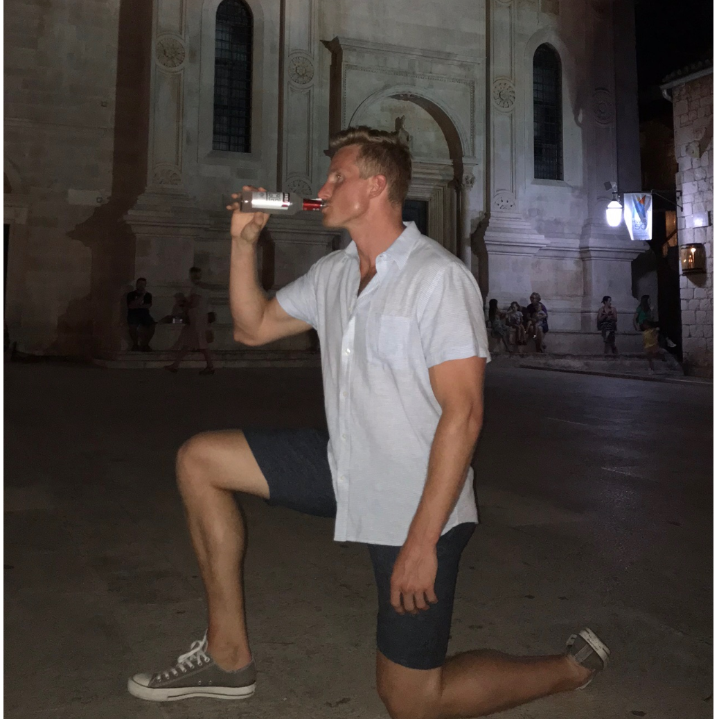 07-27-18 Getting "iced" in Croatia - he he