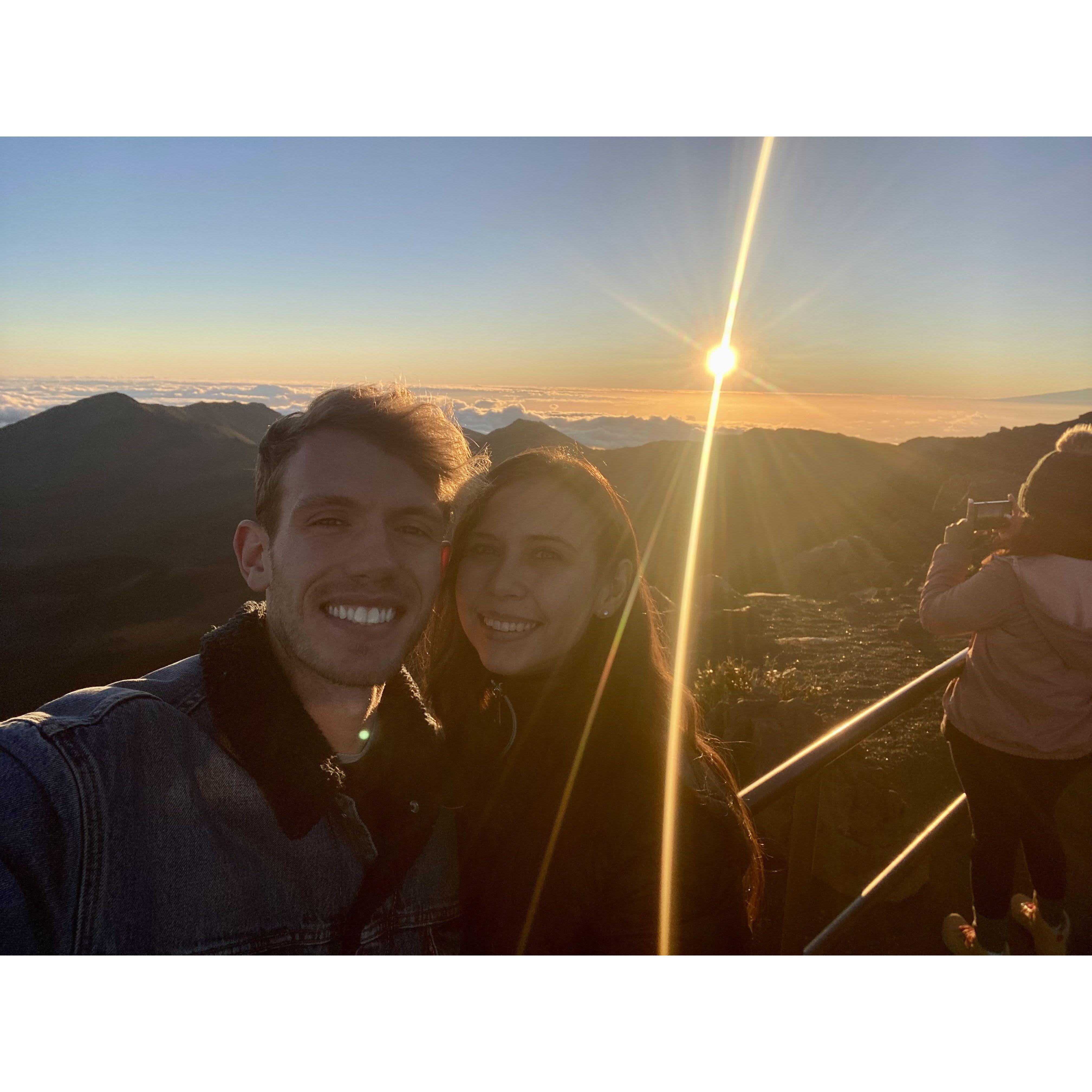 December 2022 - Sunrise hike at Haleakala National Park in Hawaii