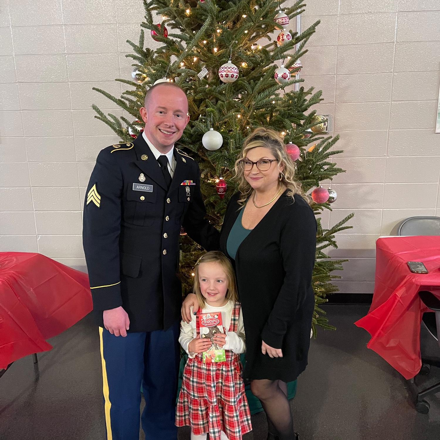 Military family Christmas dinner!