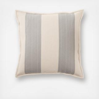 Graydon Ticking Stripe Throw Pillow