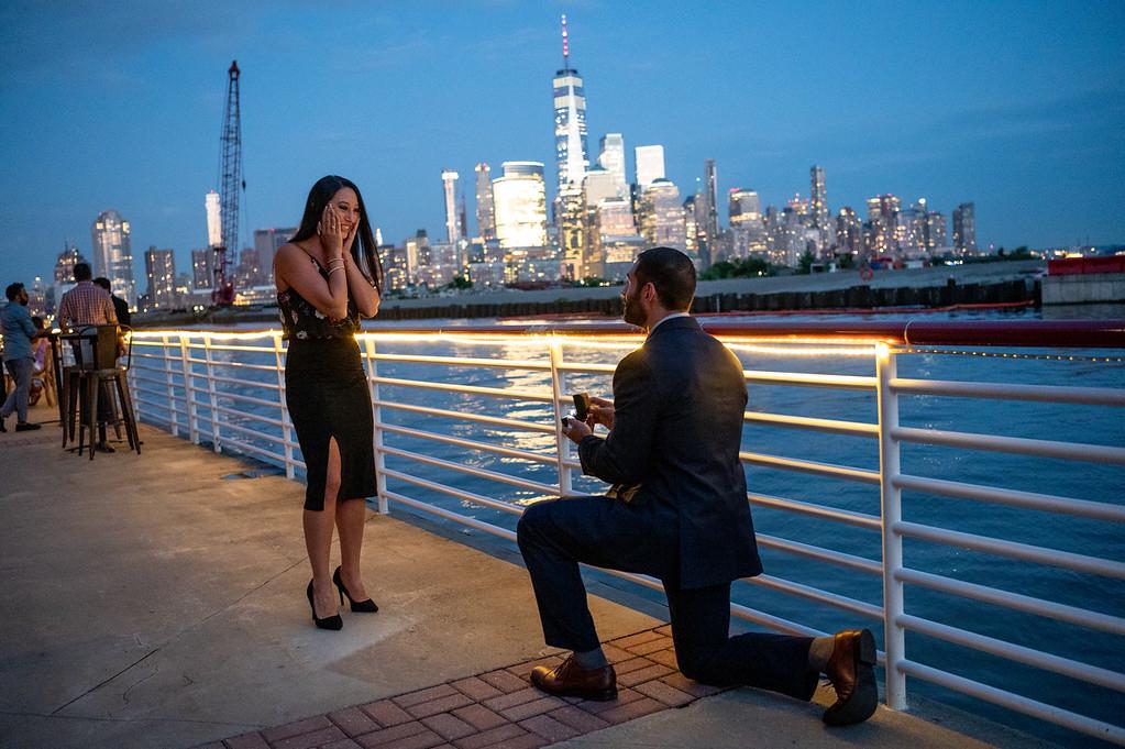 The Proposal: 
July 23, 2021 
Battello in Jersey City, NJ