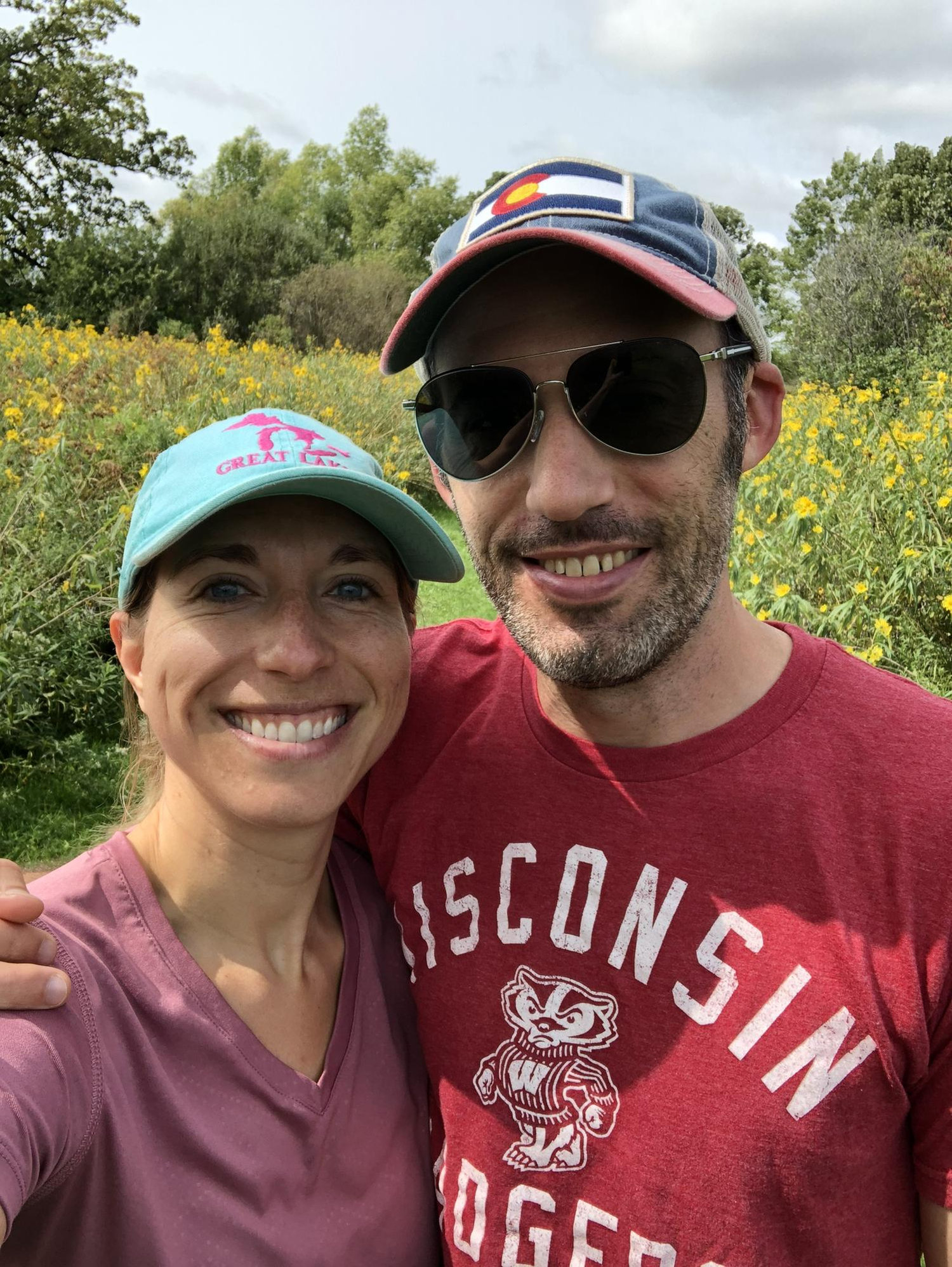 A photo from one of our many hikes that helped us get out of the house during the worst of COVID