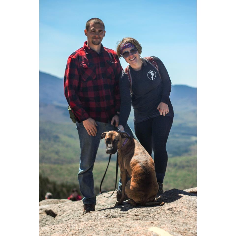 Our little family hiking up one of the 46 Adirondack Peaks - Cascade Mountain during an impromptu camping trip. Dane and Marne try to escape upstate for hiking and camping whenever possible!
