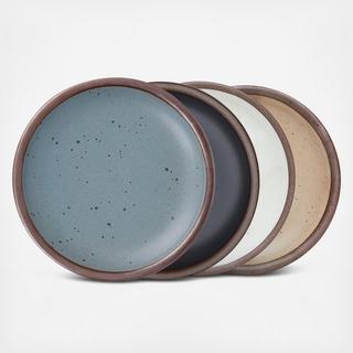 Assorted Cake Plate, Set of 4