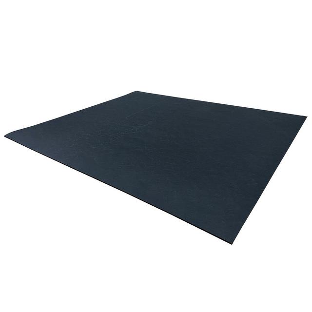Premium 3x4 Black Rubber Grill Mat