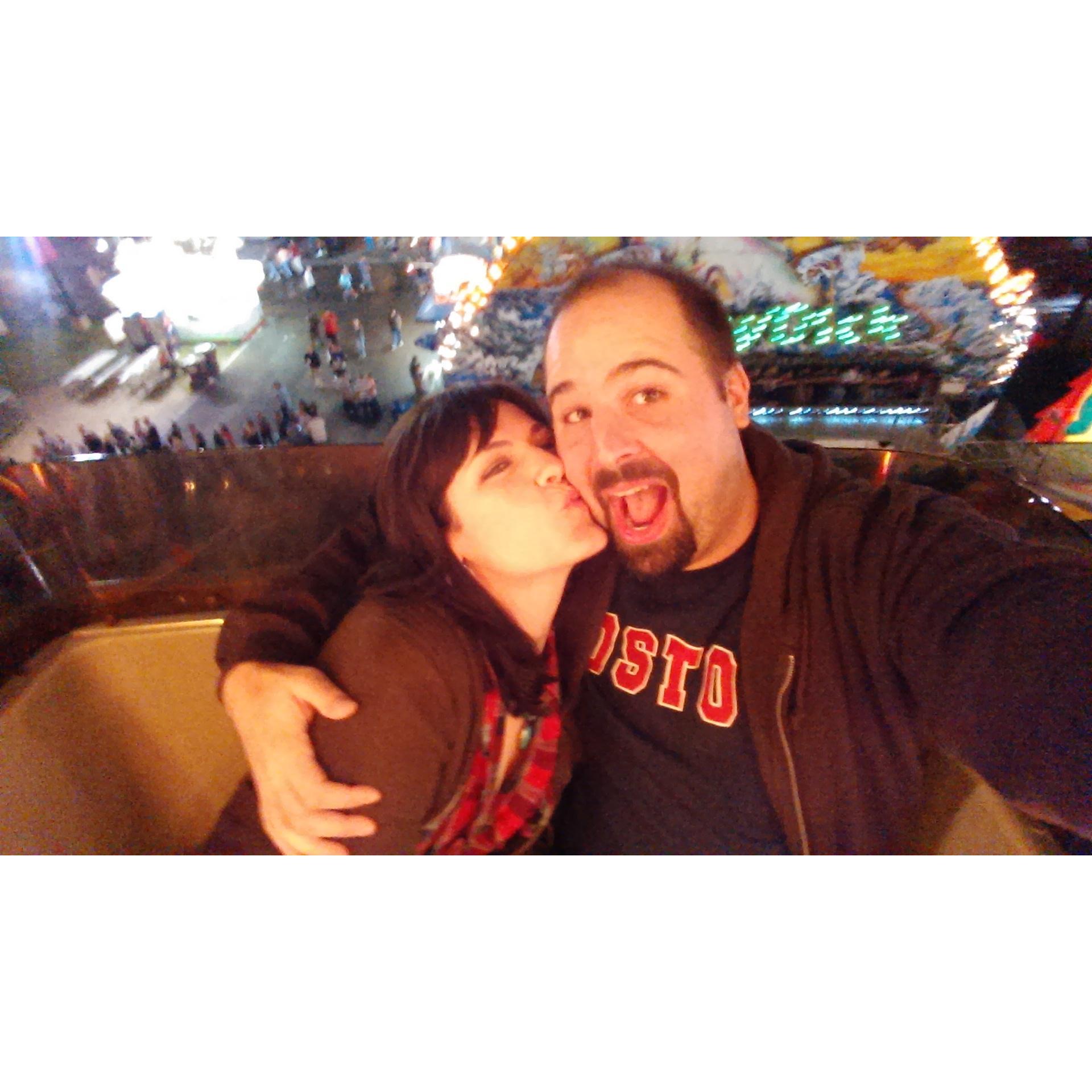 State Fair while dating. We have kept the trend and go every year. 2012