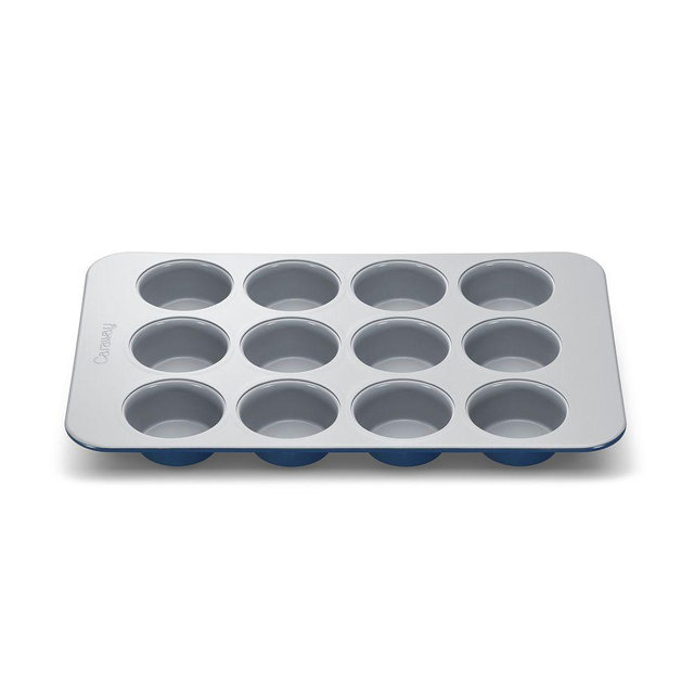 Caraway Non-Stick Ceramic Muffin Tin, Navy