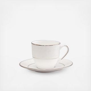Venetian Lace Demitasse Cup & Saucer