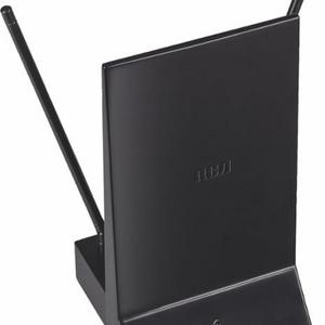 RCA - Amplified Indoor HDTV Antenna - Gloss Black