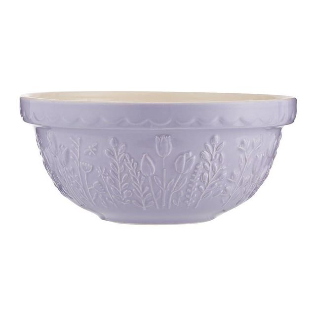 Mason Cash in The Meadow Tulip Mixing Bowl 24 cm, Lilac