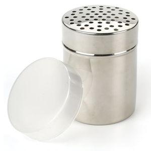 RSVP International Endurance Kitchen Shaker Collection Dishwasher Safe, All Purpose, 11 ounce, Stainless Steel