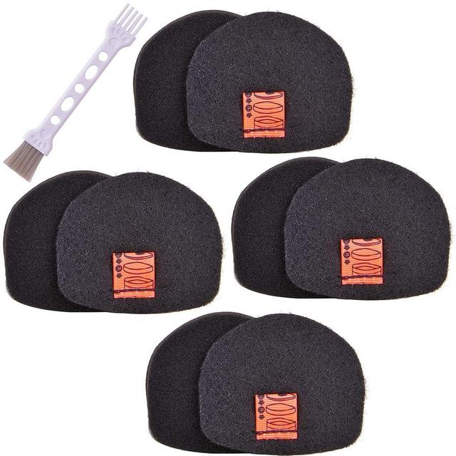 Tablenco for Shark Cordless Handheld Vacuum UltraCyclone Pet Pro Plus Replacement Foam Felt Filters, Compatible with Shark CH901 CH950 CH951 CH951C CH900WM XL Dust Cup Filter, Part #XFTRCH900 4 Pack