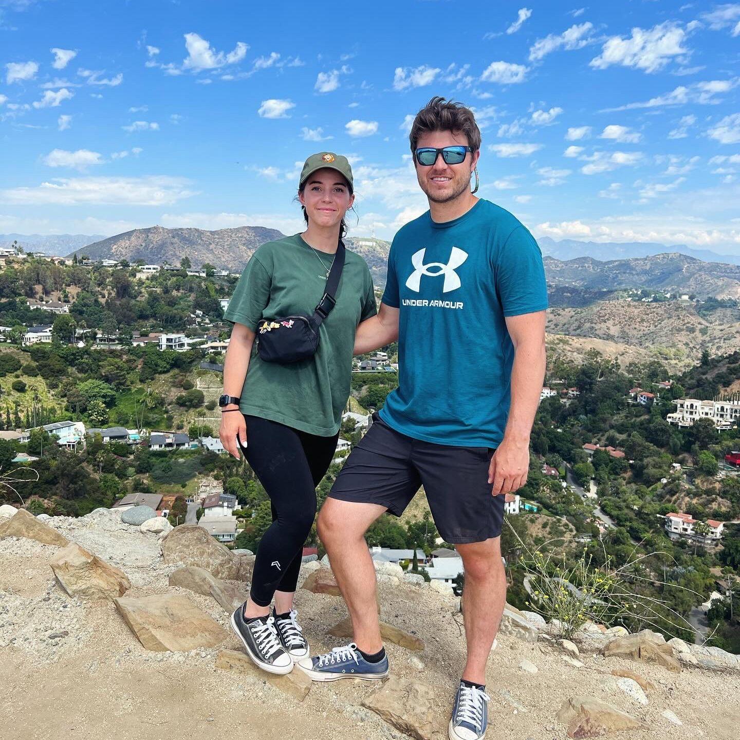 Soaking in the Cali views