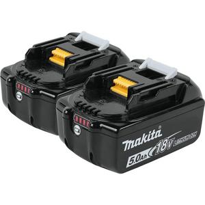 Makita 18V LXT Lithium-Ion 5.0Ah Batteries