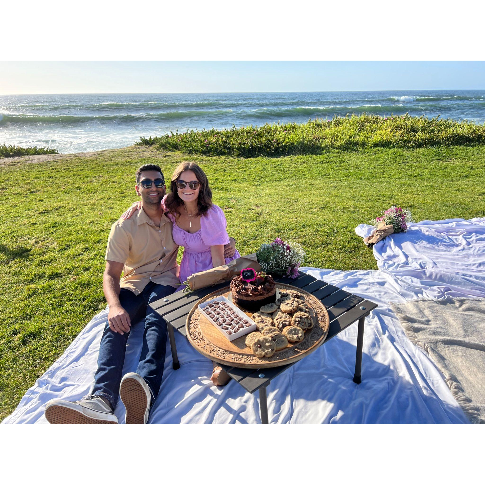 One of our favorite activities -- picnics!