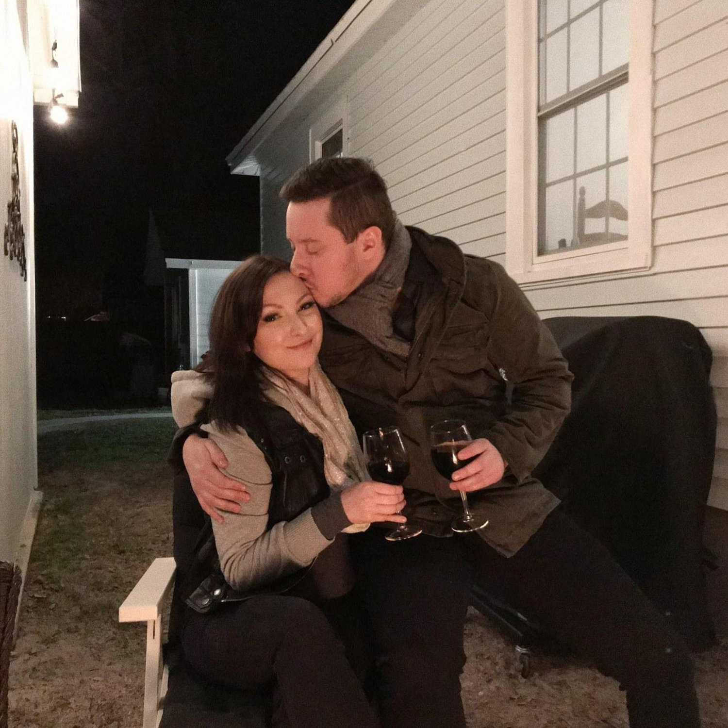My dad's 50th birthday celebration in Mount Dora. This was the night Travis asked my dad for permission to marry me. <3