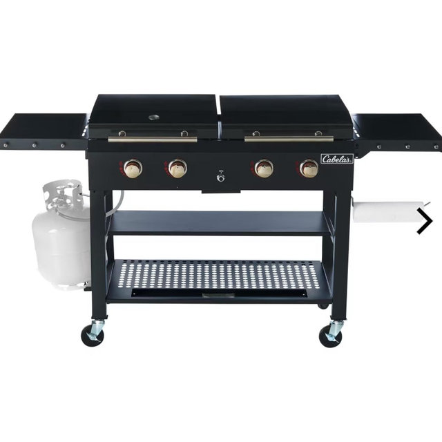Cabela's Deluxe 4-Burner Event Grill and Griddle Combo